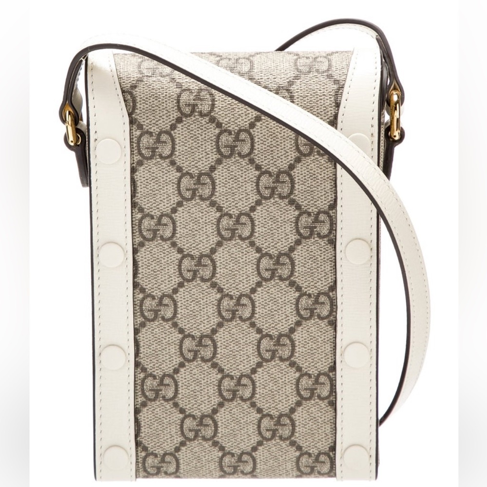 Gucci GG Supreme Horsebit Crossbody Bag - Picture 2 of 5
